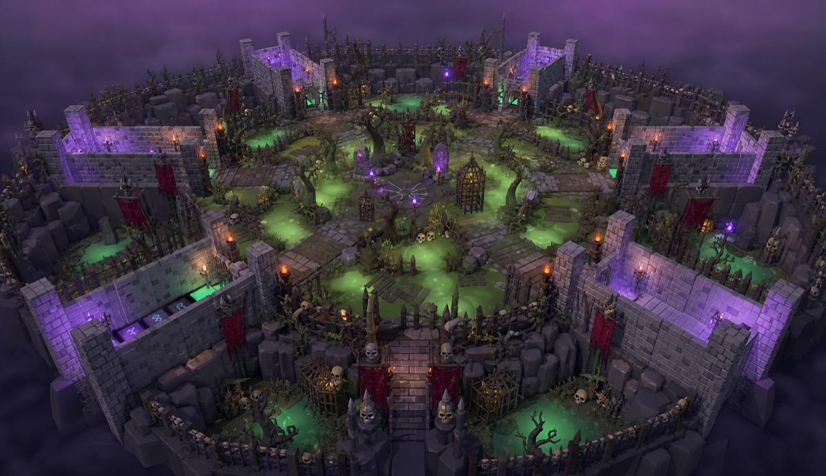 Haunted swamp world